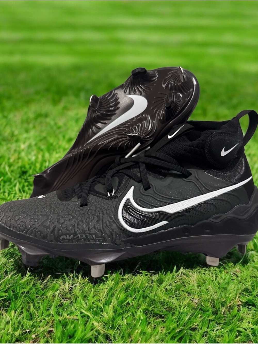 Nike Alpha Huarache NXT Men’s Metal Baseball Cleats Black DJ6517-010 - 10